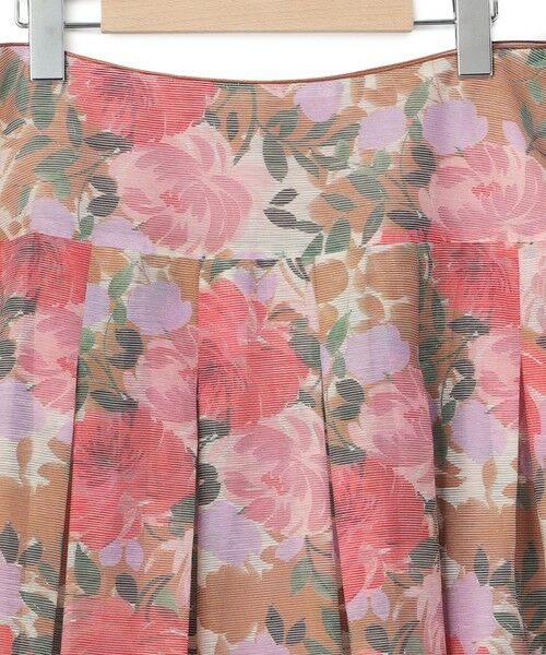 KEITH Lサイズ / キースエルサイズ ミニ・ひざ丈スカート | 【Lサイズ】ペインティングフラワースカート | 詳細8