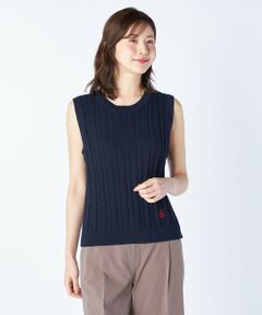 【Lサイズ】トランシーズナルニットベスト