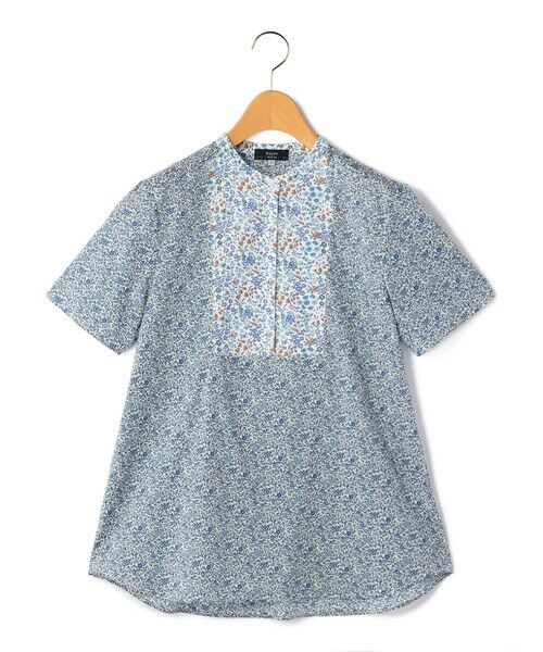 KEITH Lサイズ / キースエルサイズ シャツ・ブラウス | 【Lサイズ】Ｌｉｂｅｒｔｙ　Ｐｒｉｎｔ　Ｋａｔｅ　ａｎｄ　Ｍｉｌｌｉｅブラウス（ライトブルー）