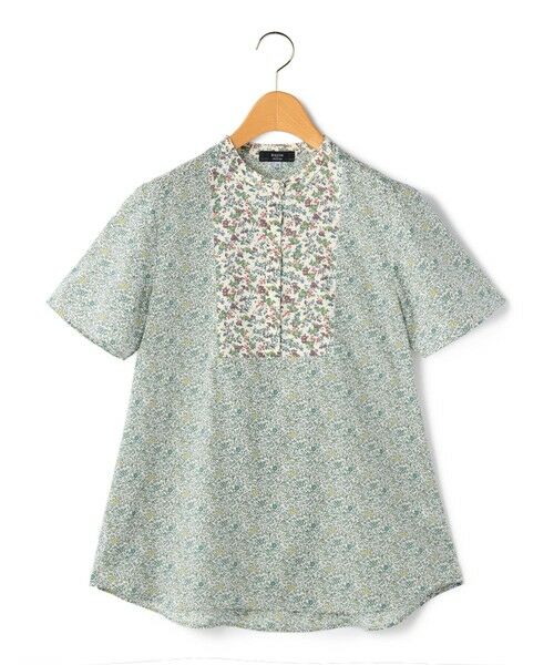 KEITH Lサイズ / キースエルサイズ シャツ・ブラウス | 【Lサイズ】Ｌｉｂｅｒｔｙ　Ｐｒｉｎｔ　Ｋａｔｅ　ａｎｄ　Ｍｉｌｌｉｅブラウス（ライトグリーン）