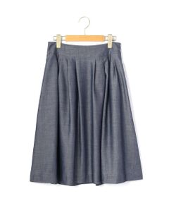 KEITH / キース ミニ・ひざ丈スカート | ドレーピーツイル スカート