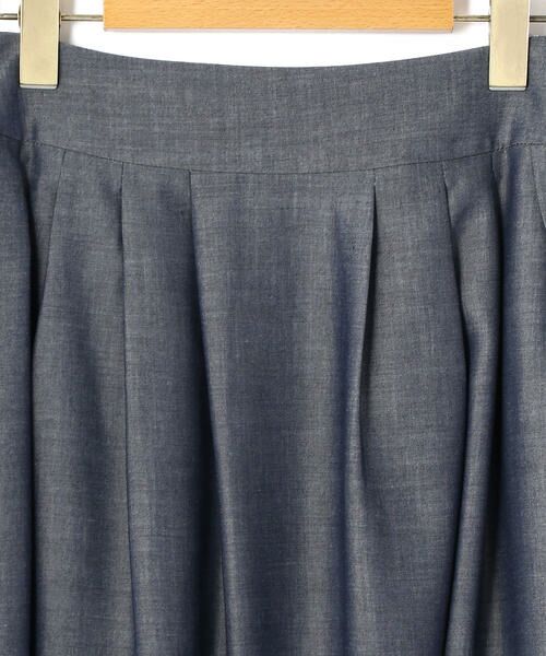 KEITH / キース ミニ・ひざ丈スカート | ドレーピーツイル スカート | 詳細3