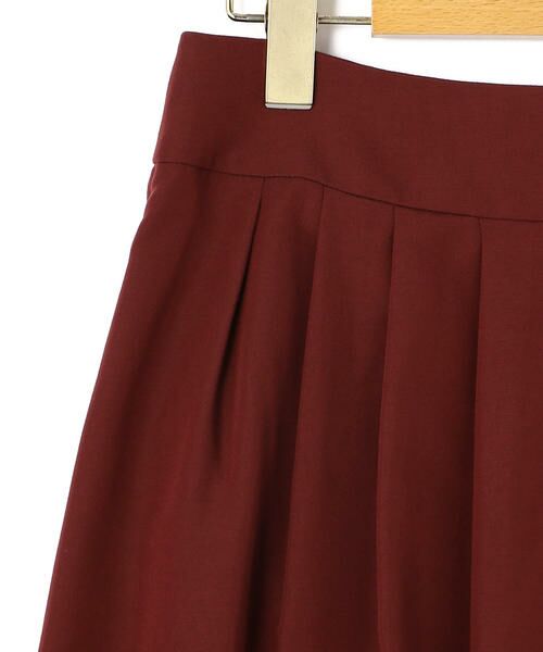 KEITH / キース ミニ・ひざ丈スカート | ドレーピーツイル スカート | 詳細8