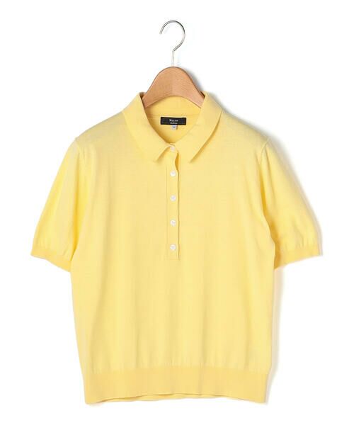 KEITH/キース ポロニット イエロー 40 KEITH/キース ポロニット イエロー 40