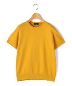 セール】 【J∞QUALITY 】コンパクトコットンVネックニット