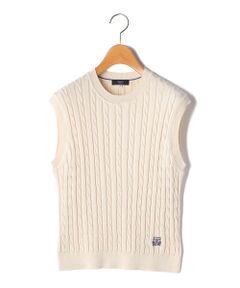 KEITH / キース ニット・セーター | ハイゲージケーブルニットベスト