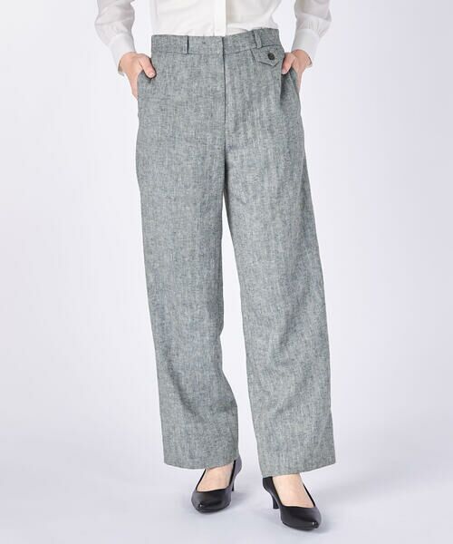 KEITH / キース その他パンツ | ヘリンボーンパンツ（ネイビー）