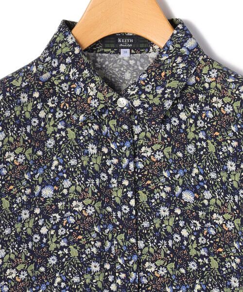 KEITH / キース シャツ・ブラウス | Garden Bloomsブラウス | 詳細4