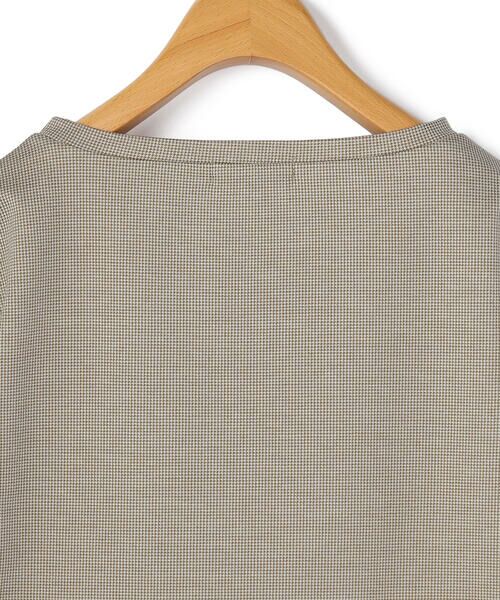 KEITH / キース カットソー | ハウンドトゥースジャージーカットソー | 詳細5