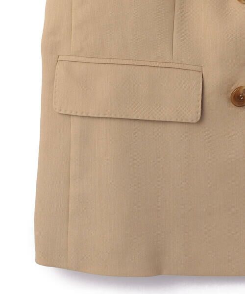 KEITH / キース テーラードジャケット | リネンコットンジャケット | 詳細10