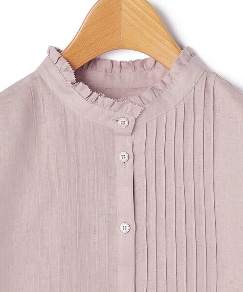 KEITH / キース シャツ・ブラウス | 60/-リネンブラウス | 詳細4