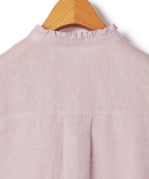 KEITH / キース シャツ・ブラウス | 60/-リネンブラウス | 詳細5
