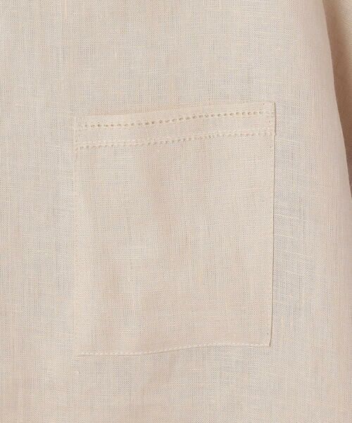 KEITH / キース シャツ・ブラウス | 60/-リネンプルオーバーブラウス | 詳細12