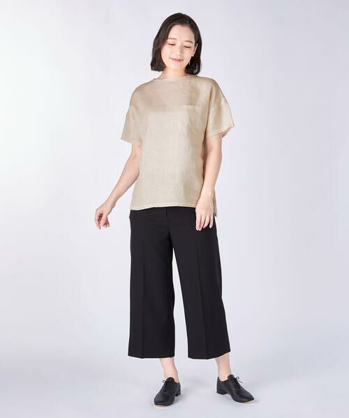 KEITH / キース シャツ・ブラウス | 60/-リネンプルオーバーブラウス | 詳細10