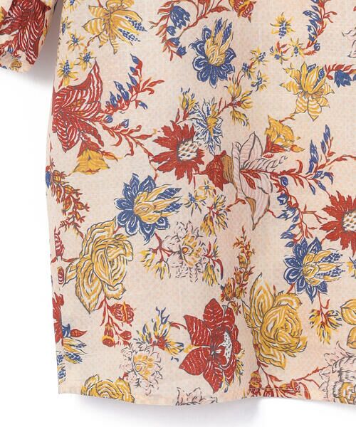 KEITH / キース シャツ・ブラウス | チンツフラワーブラウス | 詳細7