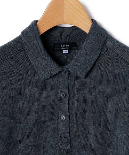 KEITH / キース ニット・セーター | C/Lポロカラーニット | 詳細4
