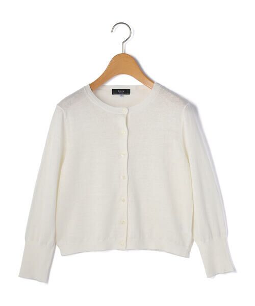 KEITH / キース ニット・セーター | リネンニット（ホワイト）