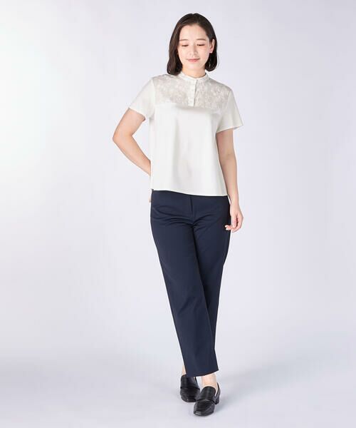 KEITH / キース カットソー | エンブロイダリーハーフスリーブカットソー | 詳細3