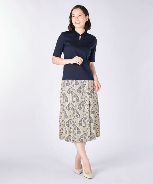 KEITH / キース カットソー | クロッシェジャージーポロカラーカットソー | 詳細1