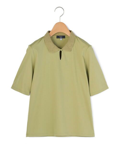 KEITH / キース カットソー | クロッシェジャージーポロカラーカットソー | 詳細4