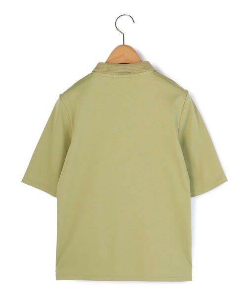 KEITH / キース カットソー | クロッシェジャージーポロカラーカットソー | 詳細5