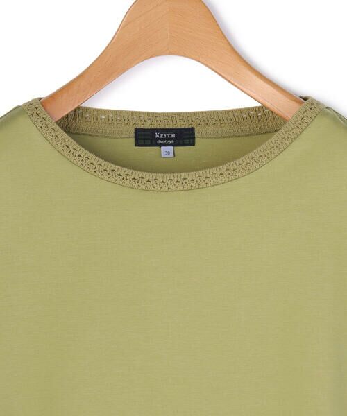 KEITH / キース カットソー | クロッシェジャージーカットソー | 詳細4