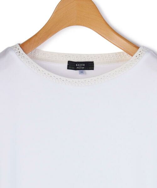 KEITH / キース カットソー | クロッシェジャージーカットソー | 詳細9