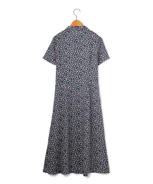 KEITH キース　花柄ワンピース　半袖　ロング　44 新品タグ付き　青系 KEITH / キース （レディース） ワンピース | ファッション通販