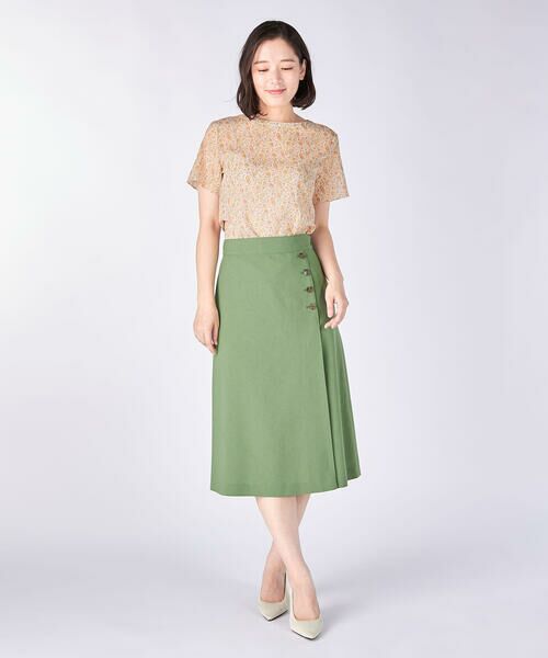 KEITH / キース シャツ・ブラウス | Christabel Liberty Print Blouse | 詳細4