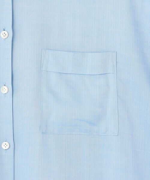 KEITH / キース シャツ・ブラウス | ウォッシャブルキュプラブラウス | 詳細1