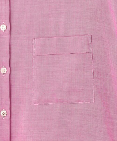 KEITH / キース シャツ・ブラウス | ウォッシャブルキュプラブラウス | 詳細8