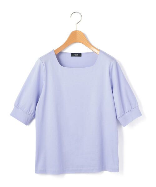 KEITH/キース 60/-スムースカットソー ブルー 40 KEITH/キース 60/-スムースカットソー ブルー 40