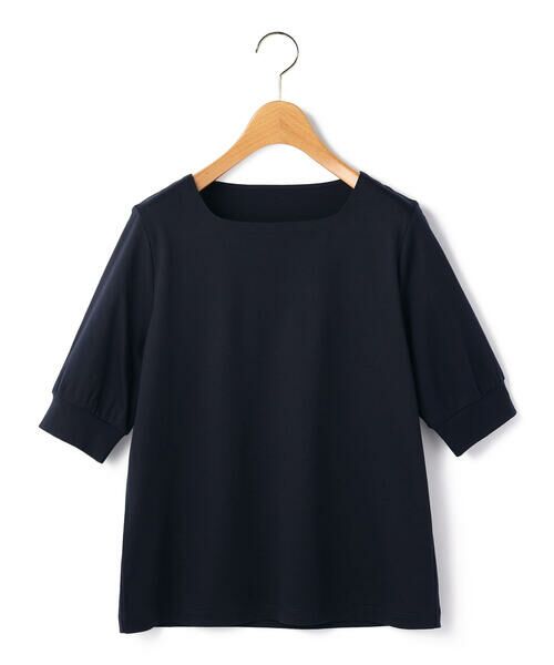 KEITH / キース カットソー | シルケットスムースカットソー（ネイビー）