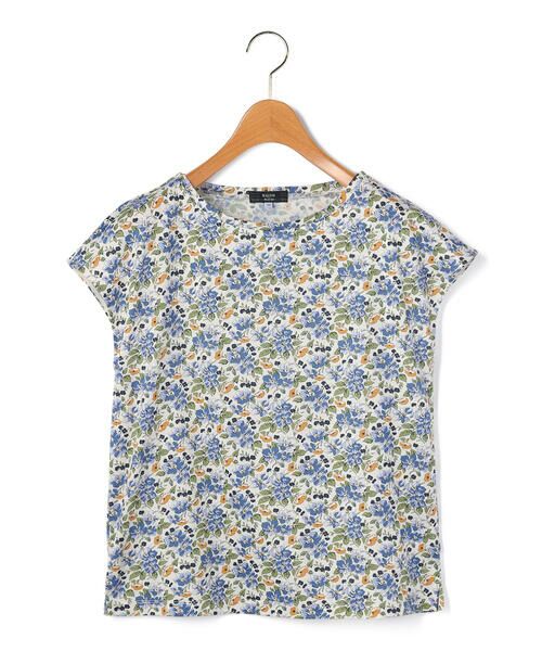 KEITH / キース カットソー | Canina Liberty Print Cut&Sewn フレンチスリーブ | 詳細2