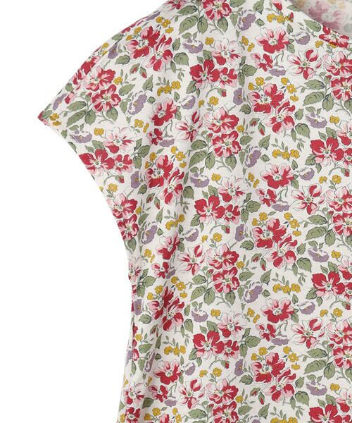 KEITH / キース カットソー | Canina Liberty Print Cut&Sewn フレンチスリーブ | 詳細10