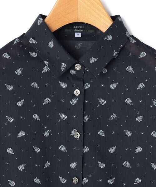 プリントWightブラウス （シャツ・ブラウス）｜KEITH / キース