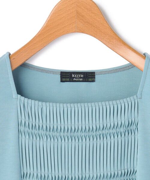 KEITH / キース カットソー | プリーツジャージーカットソー | 詳細4