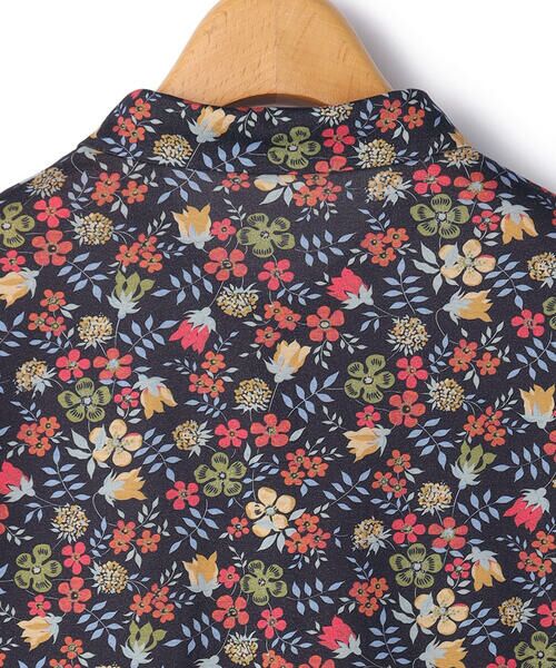KEITH / キース カットソー | Edenham Border Liberty Print Polo Collar Cut&Sewn | 詳細3