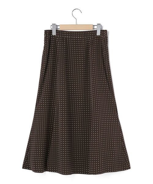 KEITH / キース ミニ・ひざ丈スカート | スクエアドットスカート | 詳細8