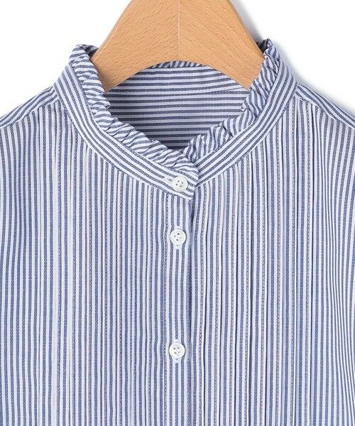 KEITH / キース シャツ・ブラウス | パナマストライプブラウス | 詳細2