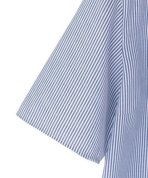 KEITH / キース シャツ・ブラウス | パナマストライプブラウス | 詳細4