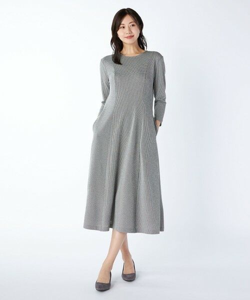 KEITH / キース ドレス | 千鳥ジャージーワンピース | 詳細10
