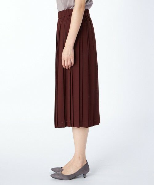 KEITH / キース ミニ・ひざ丈スカート | ソフトポプリンスカート | 詳細3