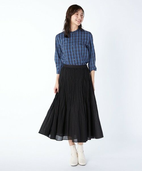 KEITH / キース シャツ・ブラウス | ブロードチェックブラウス | 詳細1