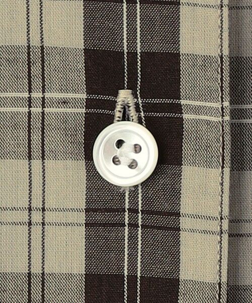 KEITH / キース シャツ・ブラウス | ブロードチェックブラウス | 詳細11