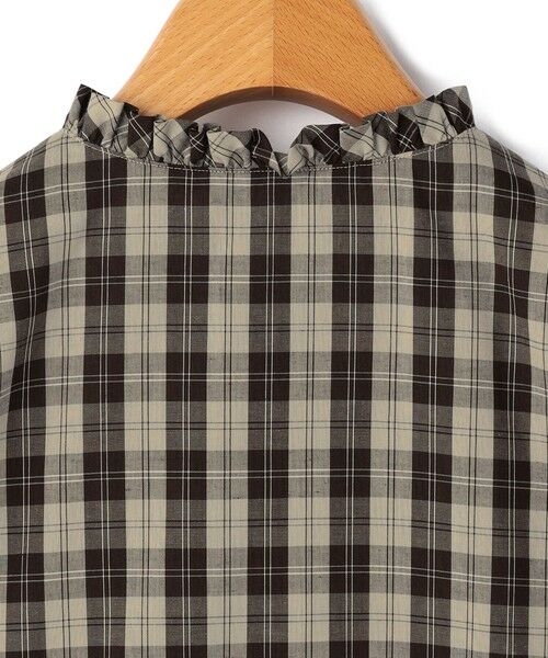 KEITH / キース シャツ・ブラウス | ブロードチェックブラウス | 詳細7