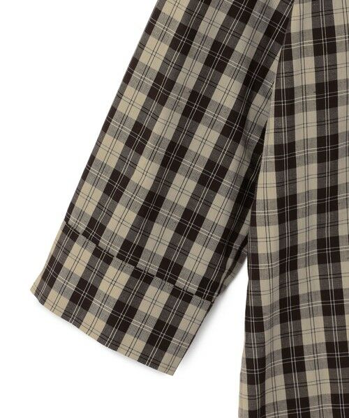 KEITH / キース シャツ・ブラウス | ブロードチェックブラウス | 詳細8