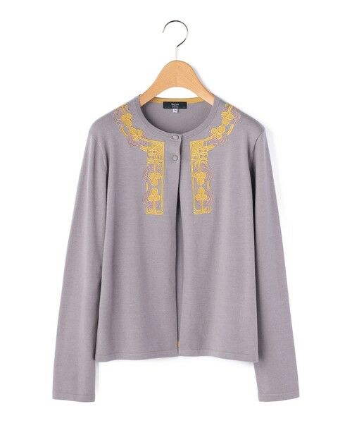 KEITH / キース ニット・セーター | Ｖ＆Ａエンブロイダリーニットカーディガン | 詳細2