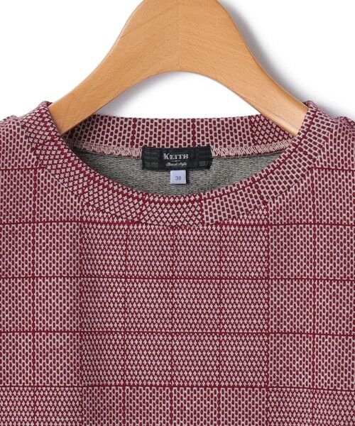 KEITH / キース カットソー | ジャカードジャージーカットソープルオーバー | 詳細1