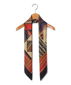 KEITH / キース マフラー・ショール・スヌード・ストール | ジオメトリックパネルスカーフ